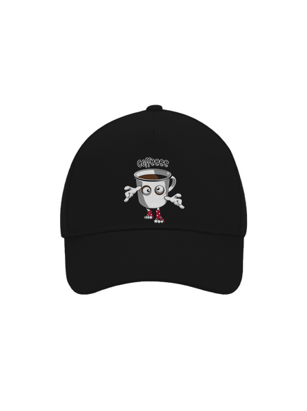 Zombie coffee baseballsapka Black