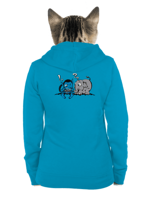 cipzáras női pulóver