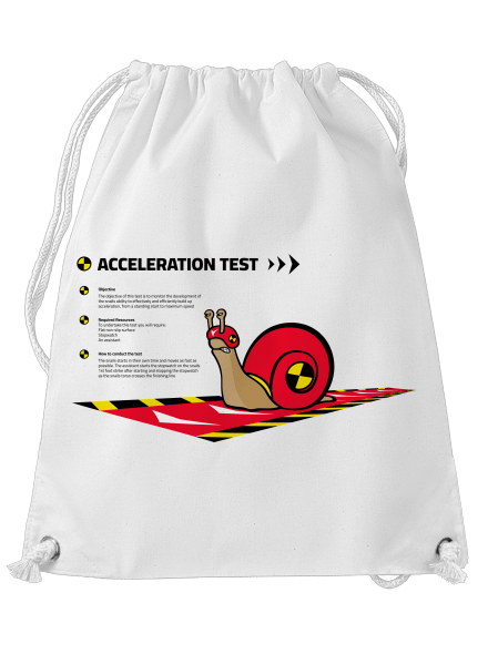Snail test hátizsák White