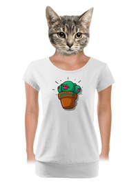 női póló elasztikus alsó szegéllyel