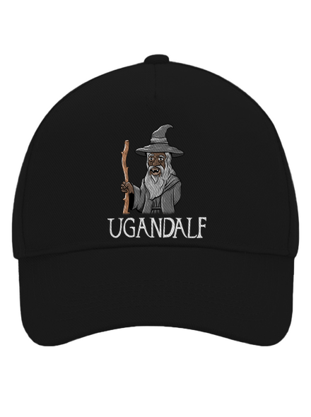 Ugandalf baseballsapka Black