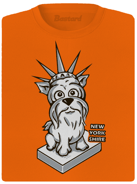New Yorkshire női sportpóló Neon Orange