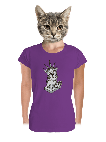 New Yorkshire prémium női póló Purple