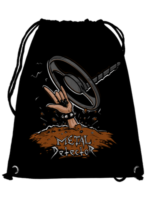 Metal detector hátizsák Black
