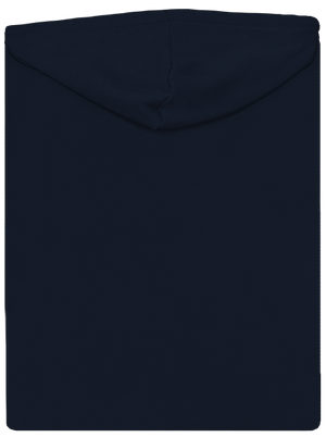 Nyomtatás nélkül cipzáras női pulóver Navy Mal