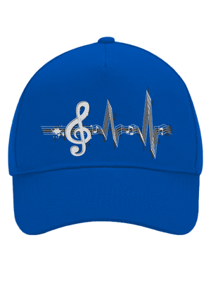 A zene az életem baseballsapka Bright Royal