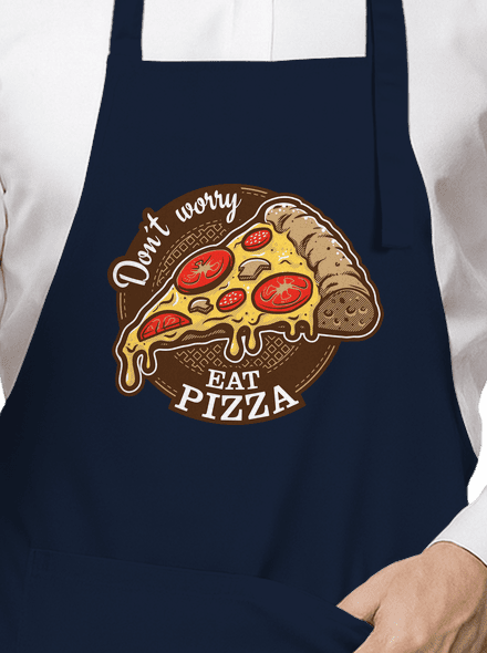 Pizza kötény Navy