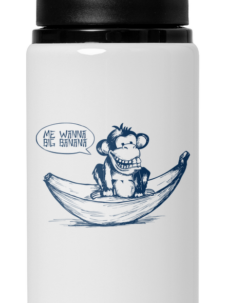 Big banana kulacs White