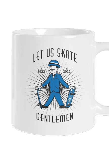 Let us skate hagyományos bögre White