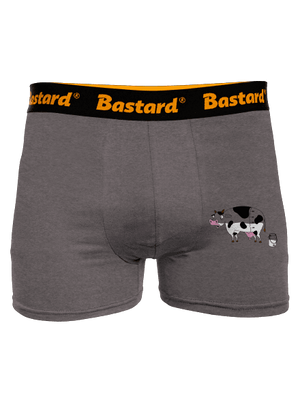 Tehén boxeralsó Gray Melange
