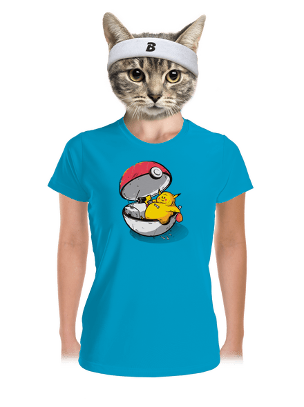 Pokémonnak annyi női sportpóló Blue Atol