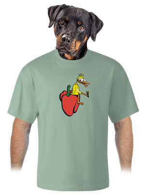 unisex túlméretezett póló