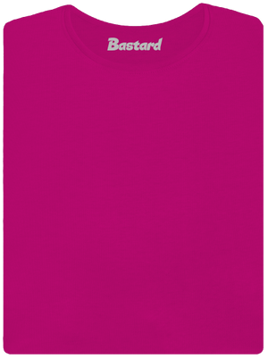 Nyomtatás nélkül női póló Fuchsia Red