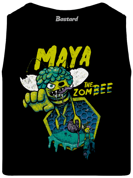 Zombee Maja férfi trikó Black