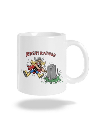 Respirathor hagyományos bögre White