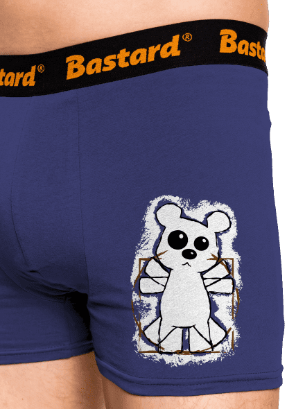 Da Vinci Teddy boxeralsó Blue Navy