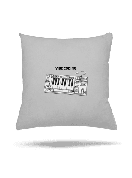 Vibe coding párna Pacific Grey