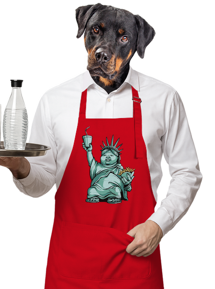 Amerikai bálvány kötény Red