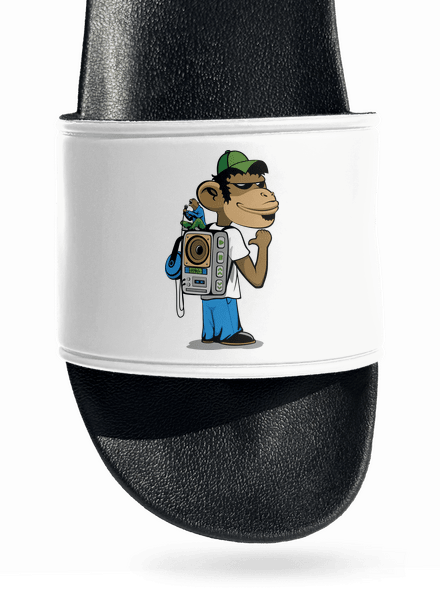 Boombox backpack papucs White