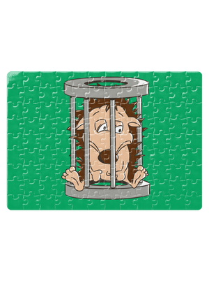 Sün a ketrecben kirakós White