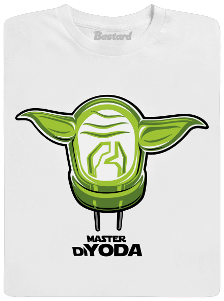Master DiYoda gyerek póló White