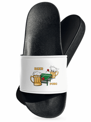 Beer pong papucs White
