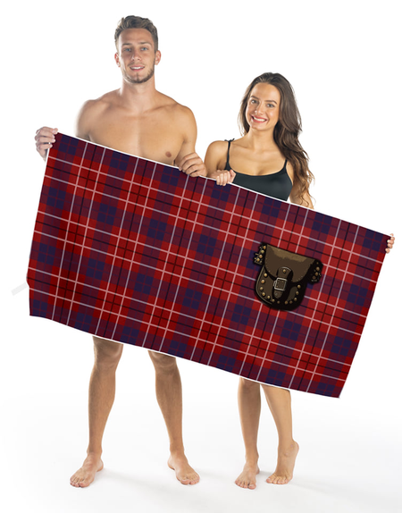 Skót szoknya mikroszálas törölköző