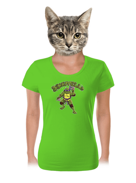 Donutello női póló Apple Green