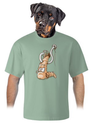 unisex túlméretezett póló