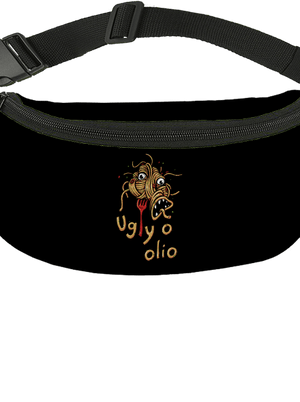 Ugly o olio övtáska Black