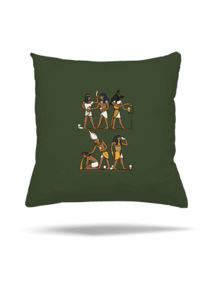 Egyiptomi parti párna Olive Green