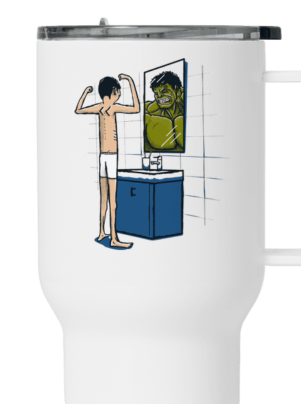 Hulk termosz bögre White
