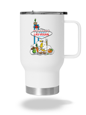 Las Vegan termosz bögre White