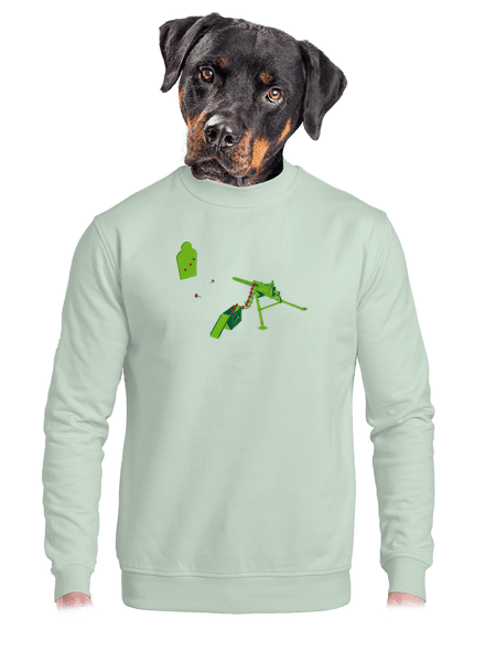 LMG training unisex crewneck Blush Mint