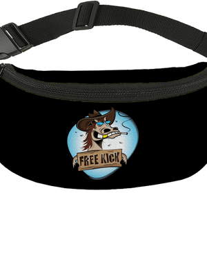 Free kick övtáska Black