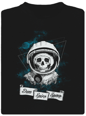 Dum spiro spero gyerek sport póló Black