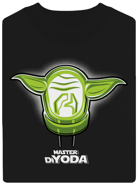 Master DiYoda unisex crewneck Black