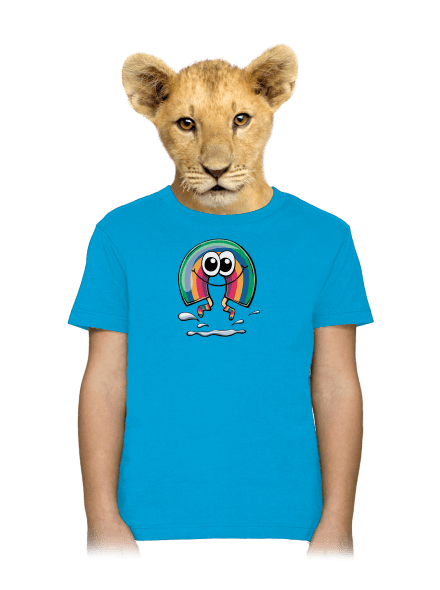 Szivárvány lesz gyerek póló Atoll