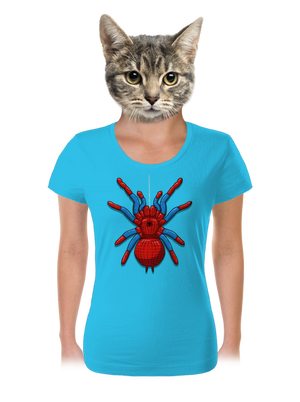 Spider női póló Blue Atol