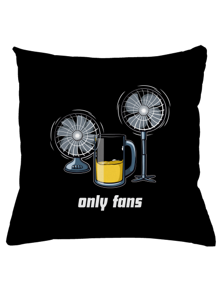 Only fans párna Black