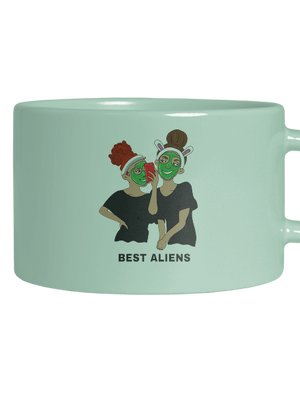 Best aliens macaron bögre Mint Macaron