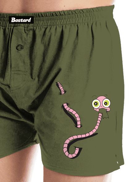 Féreg férfi alsó nadrág Khaki