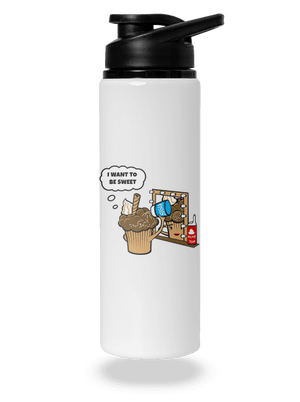 Sweet muffin kulacs White