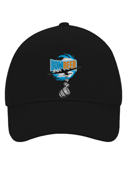 BomBeer baseballsapka Black