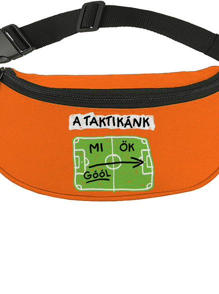 A futballtaktikánk övtáska Orange