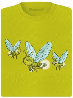 Szentjánosbogár női sportpóló Neon Yellow