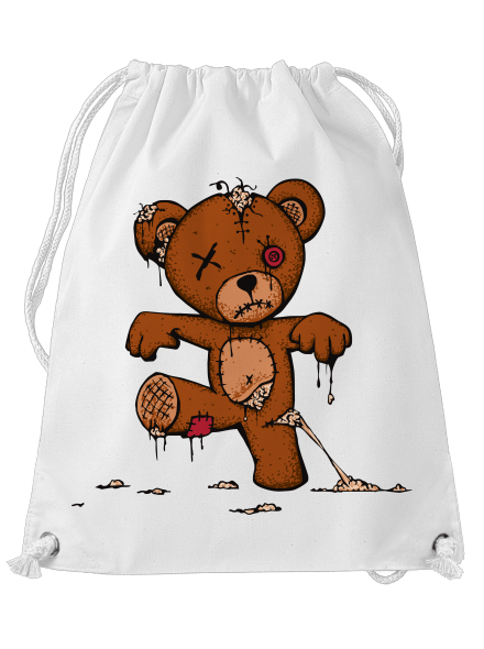 Zombie Teddy hátizsák White