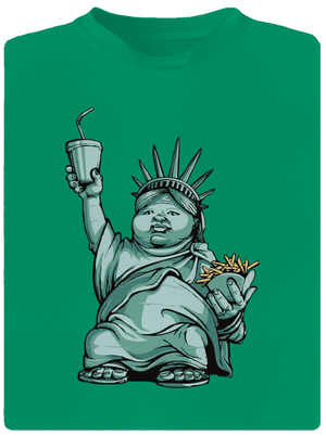 Amerikai bálvány gyerek sport póló Kelly Green Mal