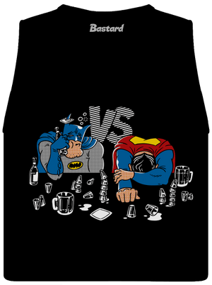 A szuperhősök harca női bővített trikó Black