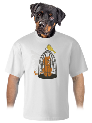 unisex túlméretezett póló